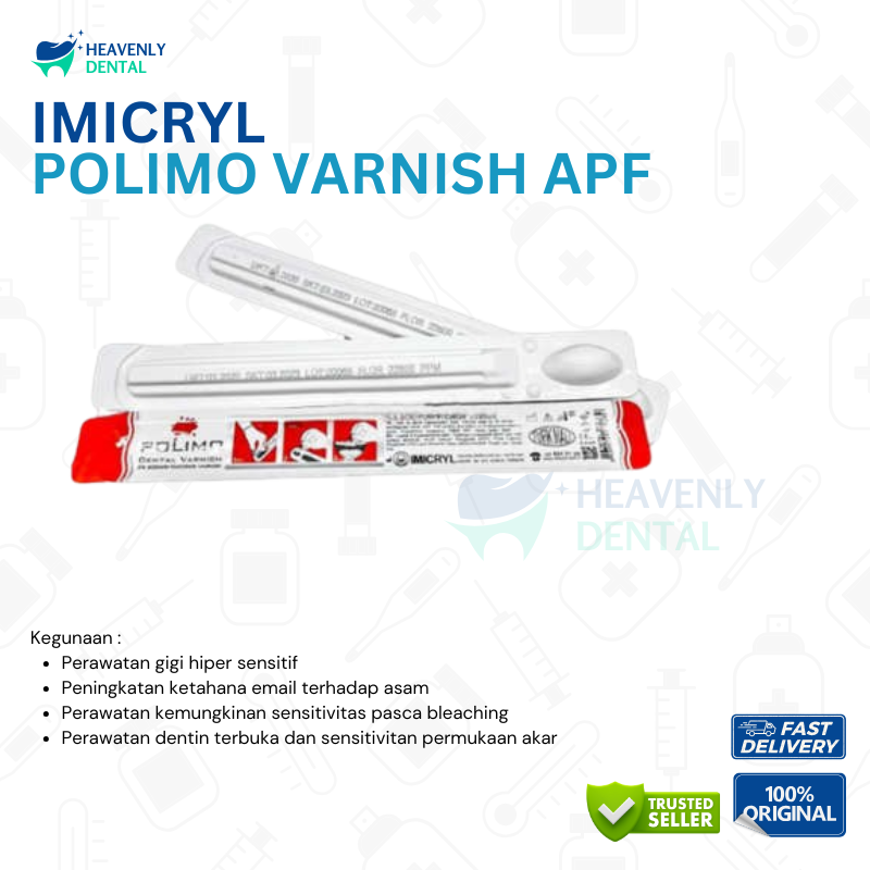 POLIMO FLUORIDE VARNISH / SERUPA 3M CLINPRO WHITE VARNISH ORIGINAL