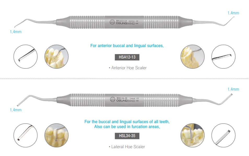Osung Dental Hoe Scalers Original - Gambar 2