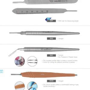 Osung Scalpel Handle / Gagang / Pegangan Pisau Bedah Original