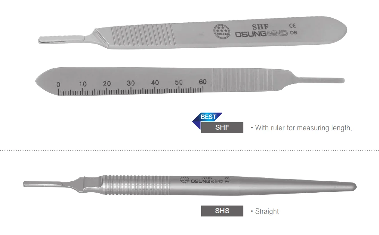 Osung Scalpel Handle / Gagang / Pegangan Pisau Bedah Original - Gambar 2