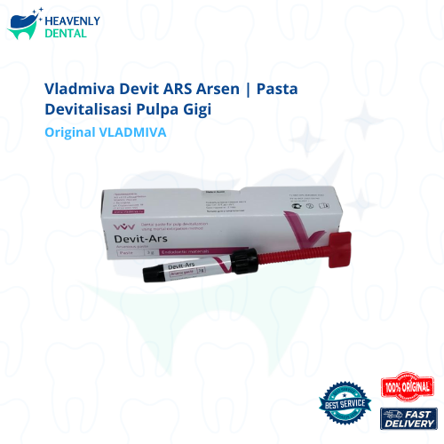 Vladmiva Devit ARS Arsen | Pasta Devitalisasi Pulpa Gigi Medikamen Endo ...