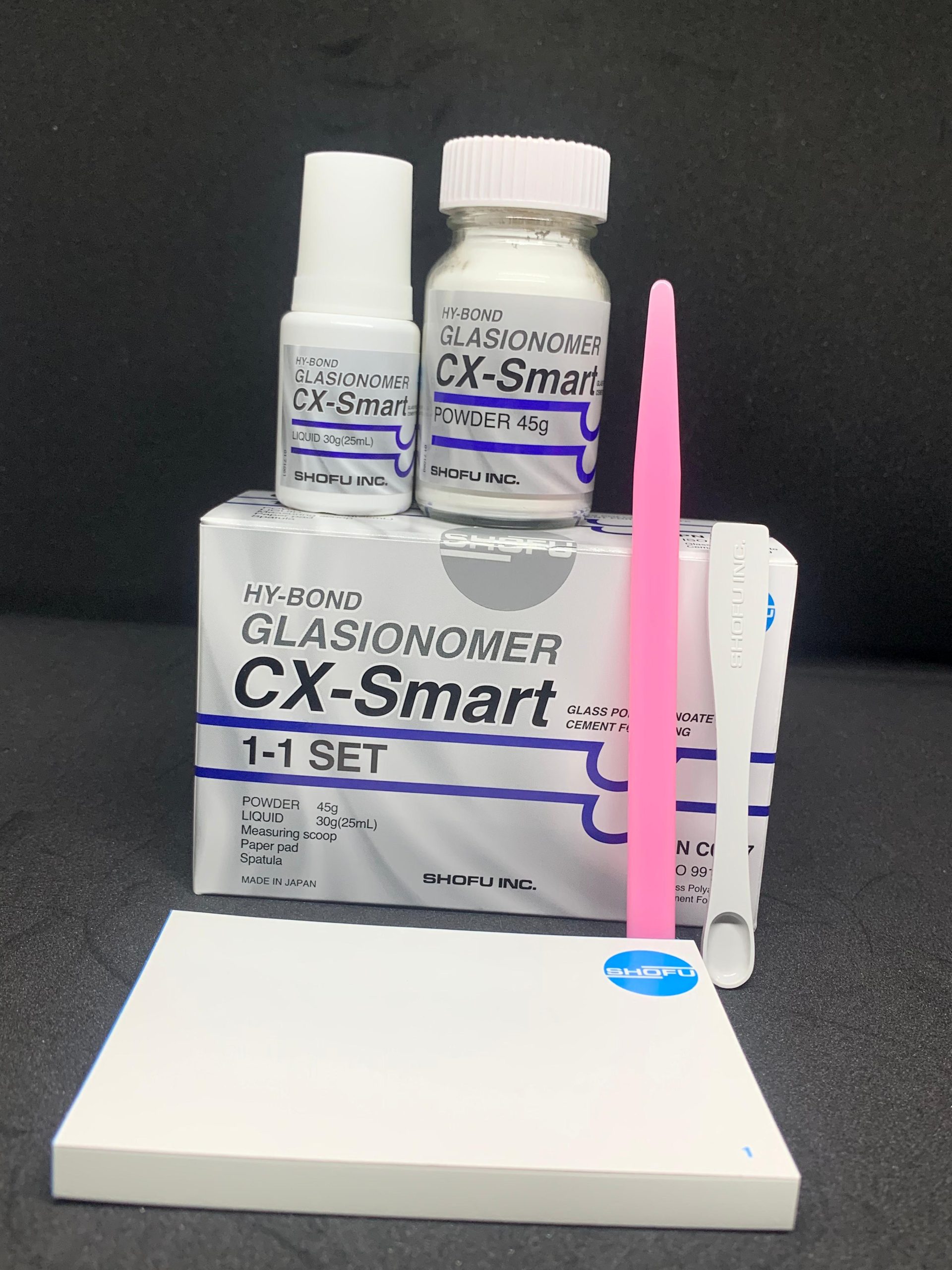 HY-BOND GLASSIONOMER CX SMART 1-1 SHOFU SET - Gambar 4