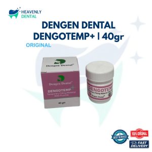 DENGEN DENTAL DENGOTEMP PLUS - Temporary Filling Material With Fluoride (40 gr)
