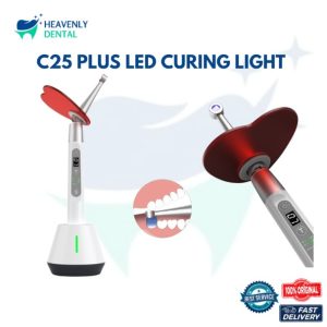 C25 PLUS WIRELESS LED CURING LIGHT | FLEXIBLE HEAD | PORTABLE DENTAL